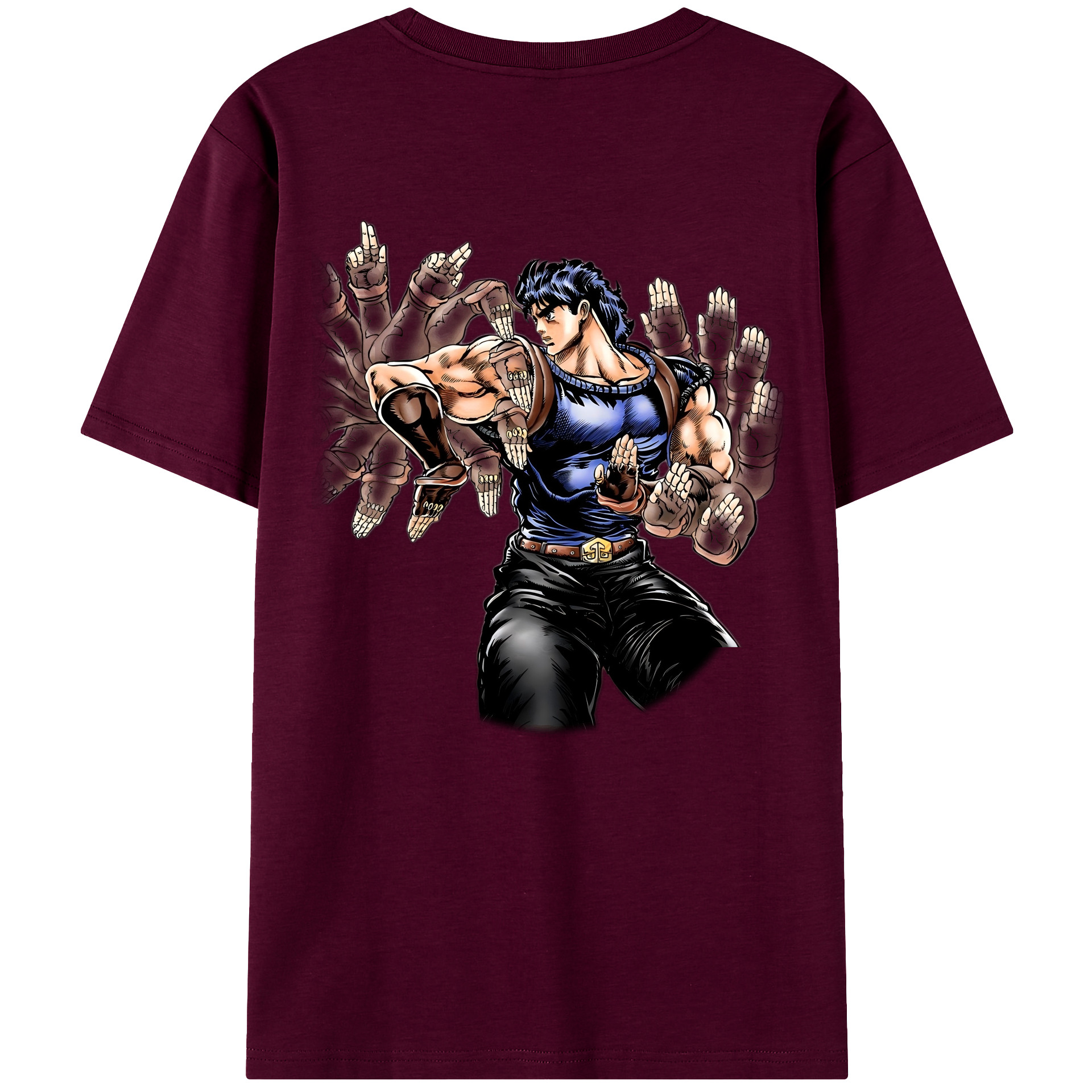 （画像用） ジョジョの奇妙な冒険 /ジョナサン?ジョースター JoJo's Bizarre Adventure Jonathan Joestar レディース半袖Tシャツ(バックプリント)
